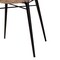 Baxton Studio Ballerina Modern Bohemian Greywashed Rattan and Black Metal 2-Piece Dining Chair Set 234-2PC-12828-ZORO - alternate 5